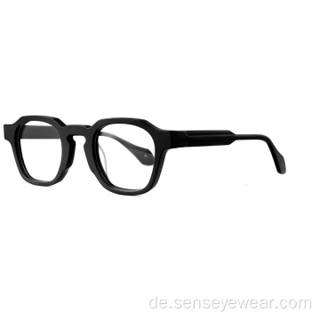 Modebrillen Rahmen -Schräg -optische Acetatrahmenbrille